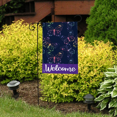 thumbnail image 2 of Rainbow Butterflies Spring Garden Flag Welcome 12.5" x 18", 2 of 3