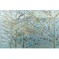 thumbnail image 2 of Kruk 14x11 White Modern Wood Framed Museum Art Print Titled - Whispering Aspen 3, 2 of 4