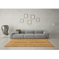 thumbnail image 3 of Ahgly Company Indoor Rectangle Abstract Brown Modern Area Rugs, 7' x 9', 3 of 4
