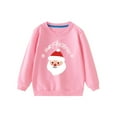 thumbnail image 2 of Toddler Boys Girls Christmas Sweatshirt Long Sleeve Baby Santa Claus Sweaters Xmas Winter Clothes 1-7T, 2 of 3