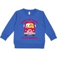 thumbnail image 2 of Inktastic Fire Truck 2nd Birthday Boy Toddler Sweatshirt, 2 of 4