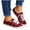 Red, variant on Womens Low Top Slip On Sneakers Comfortable Casual Canvas Tennis Shoes Lightweight Flat Walking Check Loafers
