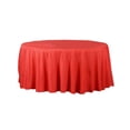 thumbnail image 5 of Efavormart 10 Pack Round Tablecloth, 120 Inch Stain & Wrinkle Resistant Washable Table Cloth, Decorative Polyester Fabric Table Cover for Banquet, Wedding, Dining- Red, 5 of 10