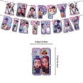 thumbnail image 4 of Kpop Demon Hunters Birthday Theme Party Decorations Banner Cake Balloons For Kid, 4 of 5