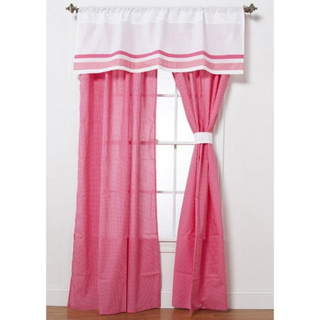 One Grace Place Simplicity Cotton Rod Pocket Drape Panel (Set of 2)
