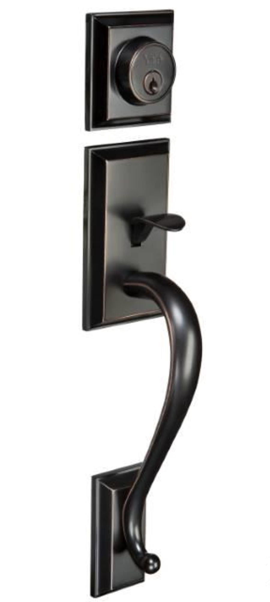 Yale YR929JCSxN10BP Active Single Cylinder John's Creek Exterior