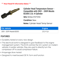 thumbnail image 2 of Cylinder Head Temperature Sensor - Compatible with 2001 - 2009 Mazda B2300 2.3L 4-Cylinder 2002 2003 2004 2005 2006 2007 2008, 2 of 2