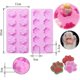 thumbnail image 3 of Molde para hornear galletas para perros JINMJMXG Molde de silicona con forma de pata y hueso de cachorro Rosa y Morado 10 garras de perro y gato 21,8 x 11 x 2 cm 18 con hueso 22,5 x 14,2 x 1,2 cm, 3 of 5