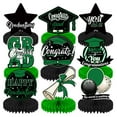 thumbnail image 1 of Graduation Ornaments Graduation Glory 2025 Premium Prom Night Honeycomb Centerpieces, Complete Table Decor Kit for High School & College Graduation Parties, Create Memorable Prom Atmospheres., 1 of 5