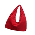 thumbnail image 4 of Bolso de mano de viaje, bolso de hombro ligero y elegante, bolso de hombro para mujer para verano Rojo, 4 of 8
