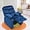 Blue, variant on GLACER  Recliner, Velvet Adjustable Toddler Lounge Chair w/Cup Holder, Footrest, Lumbar Support, Armrests, Side Pockets,  Recliner Chairs for Boys Girls Age 3  (Blue)
