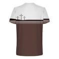thumbnail image 4 of COSFO Crew Neck Summer Shirts for Men Casual Short Sleeve Cross Pullover Workout Loose Men's T-Shirts, 4 of 5