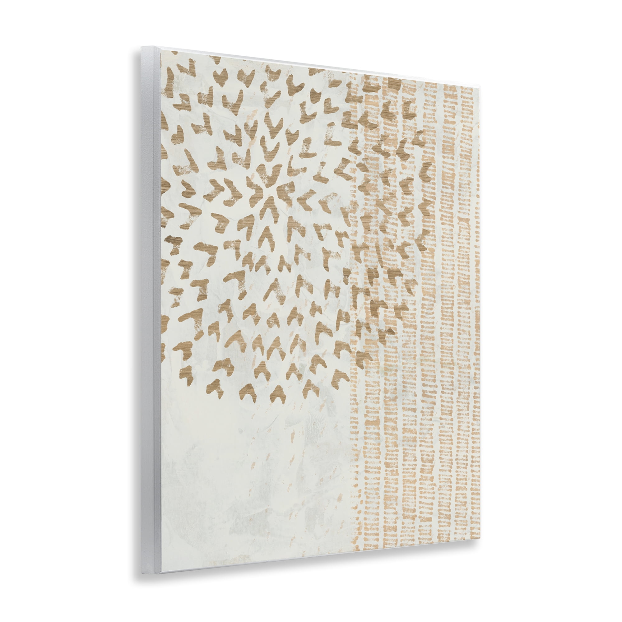 Stupell Industries Rustic Bohemian Patterns Abstract Painting Unframed Art Print Wall Art, 11 x 14
