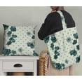 thumbnail image 5 of Soimoi Cotton Satin Spandex Green Fabric By the Yard - 54 Inch Wide -Florals Print Fabric - Elegant and Timeless Patterns for Fashion and Home Decor Printed Fabric, 5 of 6