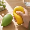 thumbnail image 4 of Squishy Stress Relief Fidget Toy, Slow‑Rebound Hand Squeeze Sensory Toy, Pocket‑Sized Decompression Toy for Boys Girls, Classroom Travel Use & Holiday Party Favor(Chameleon Mango), 4 of 9