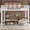 Queen White, variant on Jopath Full Size Metal Loft Bed, Loft Bed with Easy Climbing Ladder and Guardrails for Adult Teen White
