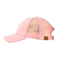thumbnail image 2 of Casquette de Baseball en Coton avec Chapeau de Queue de Cheval Sport Extérieur Réglable Anti-Soleil, 2 of 8