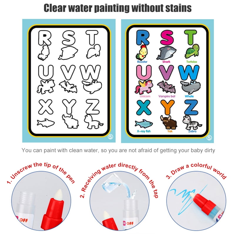 Paint With Water Books: How To Create Your Own - I Can Teach My Child!