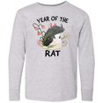 thumbnail image 3 of Inktastic Chinese Zodiac Year of The Rat Long Sleeve Youth T-Shirt, 3 of 5