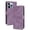 Purple, variant on Decase for iPhone 13 Pro Max Flip Wallet Phone Case with RFID Blocking,Shockproof Hybrid PU Leather TPU Bumper Phone Case with Card Holder Slots Kickstand for iPhone 13 Pro Max,Black