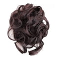 thumbnail image 3 of Extensión de moño ondulado y rizado, moño desordenado, moño para el cabello, coleteros para mujer, postizo Updo, diseñado para precisión, 3 of 8