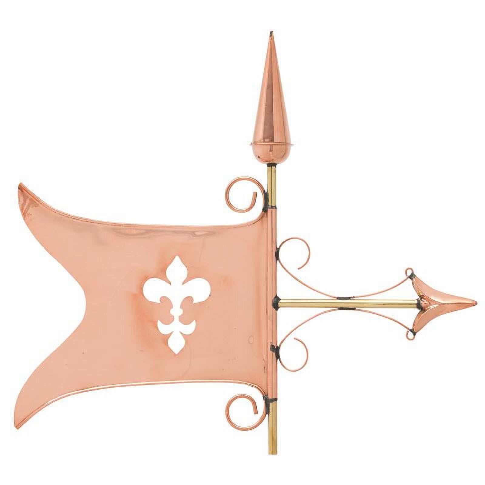 Whitehall Products 45176 Banner Copper Weathervane - Polished - image 2 of 2