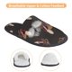thumbnail image 3 of Fotbe Bulldog with Sunglasses Pantuflas Peludas para Mujer con Estampado, Zapatillas de Peluche, Zapatos de Invierno para Casa, Uso Interior y Exterior-Large, 3 of 8