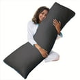 thumbnail image 5 of Body Pillow Firm Body Pillows for Adults Long Pillow for Sleeping Bed Full Body Pillow for Back Stomach Side Sleeper, 5 of 13