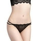 thumbnail image 3 of Calzoncillos De Lencería De Encaje De Cintura Baja Para Mujer Sexy Ropa Interior Tallas Grandes (Negro Xxl Tmvgtek Mujer, 3 of 4
