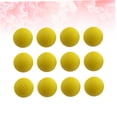 thumbnail image 4 of CRILSTYLEO 12Pcs Yellow Golf Practice Balls High Elastic Training Balls for Outdoor and Indoor Use, 4 of 8