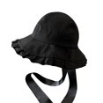 thumbnail image 5 of SikaFu Waveside Big Head Basin Basin Kitter UV Anti -Shading Sun Hat, 5 of 5