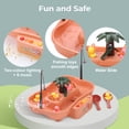 thumbnail image 3 of Wisairt Fishing Game, Musical Fishing Game Electric Water Cycle Fishing Game for Kids Ages 3 and up, 3 of 9