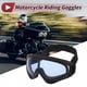 thumbnail image 2 of Gafas de montar para motocicleta Unique Bargains, gafas de ciclismo con lente azul y marco negro, 2 of 6