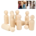 thumbnail image 1 of 10 Muñecas De Clavijas De Madera De Madera 75 Mm, Accesorios De Bricolaje Seguros Para La Decoración, Adornos, Adornos, 1 of 7