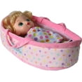 thumbnail image 3 of Cama para Muñeca de Lunares Pastel de 15"/moda para Bebé, Portamuñecas para Jugar, Portamuñecas, Cama Portamuñecas, Moisés para Muñecas, Moisés para Muñecas, Portamuñecas, Portamuñecas Suave, 3 of 4