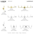 thumbnail image 3 of Livex Lighting - Lansdale - 1 Light Wall Sconce in Contemporary Style - 5 Inches, 3 of 11