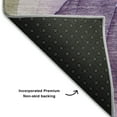 thumbnail image 3 of Addison Rugs Mayfield Washable Transitional Watercolors Purple Rectangle Rug, 1'8" x 2'6", 3 of 5