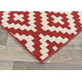 thumbnail image 4 of Garland Rug Southwest Polypropylene Chili Red/Ivory Indoor Area Rug, 5' x 7', 4 of 5