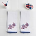 thumbnail image 3 of RITZ 100% Cotton Americana Embroidered Hand Towels, Set of 2, Fireworks, 3 of 6