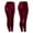 Rose Red, variant on Women Yoga Leggings Polyester Spandex High Waisted Workout Fitness Pants