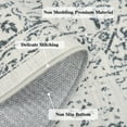 thumbnail image 5 of Hasoo 2' x 6' Runner Rug for Hallway Boho Vintage Rug Non Slip Floral Indoor Carpet, Gray, 5 of 6