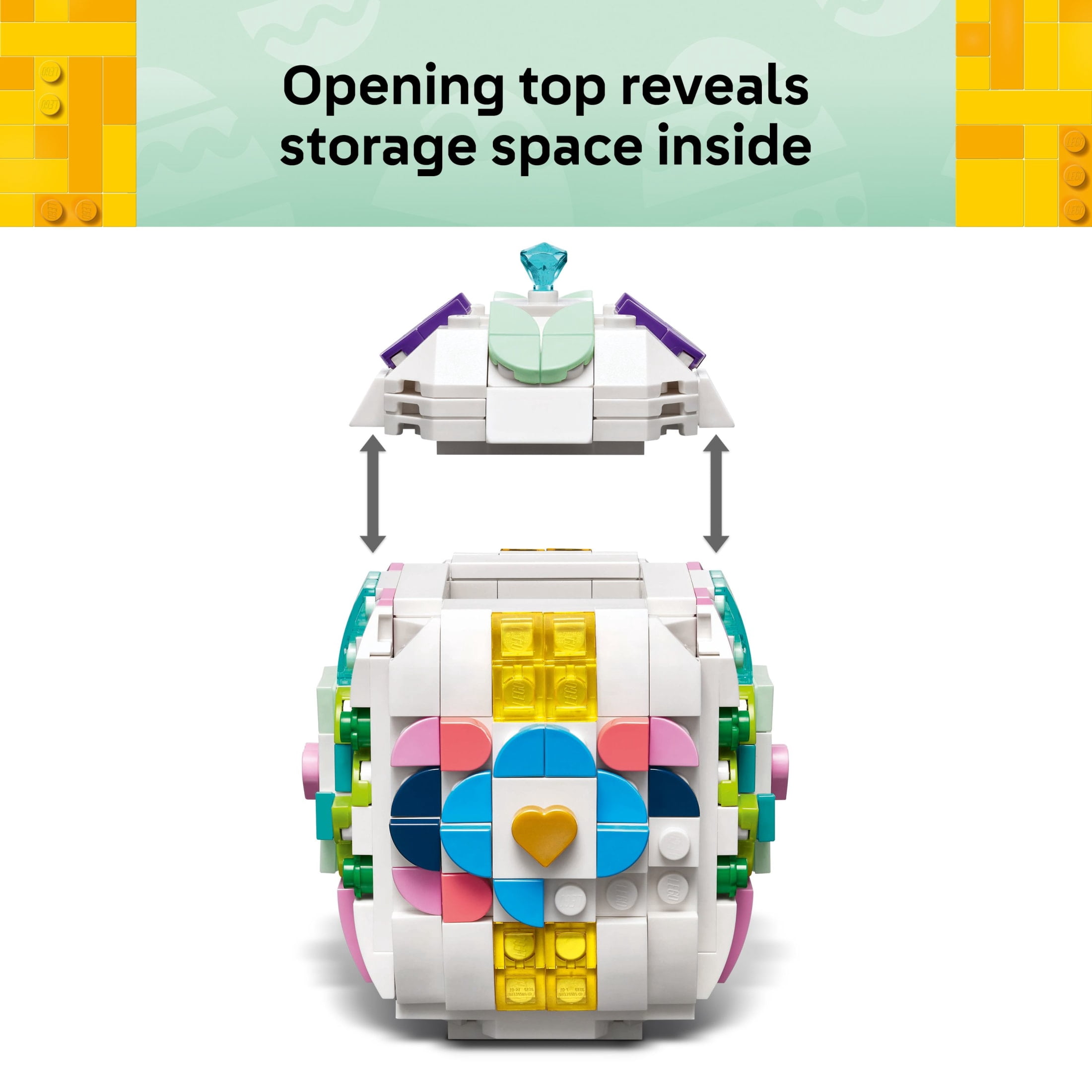 LEGO, Decorative Easter Egg Building Toy, 40816, 386 Pieces