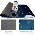 Christmas snowman TPE Yoga Mat Exercise Mat for Home Workouts and