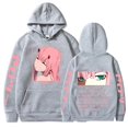 thumbnail image 1 of Darling In The Franxx Hot Anime Hoodie Zero Two Eyes Graphic, 1 of 2