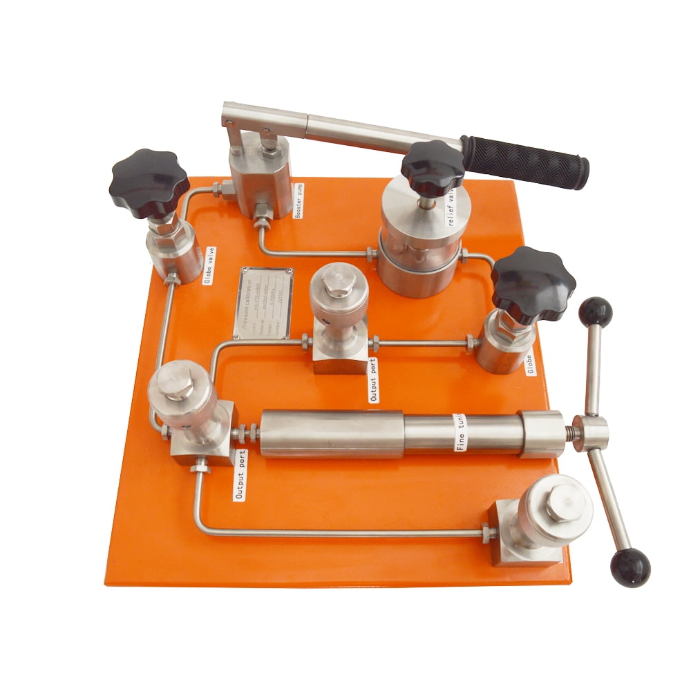 INTBUYING Manual Hydraulic Pressure Comparison Test Pump Liquid