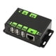 thumbnail image 4 of Hub USB Industrial De 7 Puertos, Protección Contra Sobretensiones Y ESD, Estable Y Fluido, Puerto Ethernet RJ45, Estabilidad De Energía, Protección Múltiple, Indicadores LED,, 4 of 7