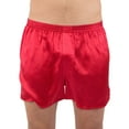 thumbnail image 5 of Intimo Mens' Classic Silk Boxer Shorts Lounge Sleepwear, 5 of 5