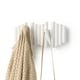 thumbnail image 1 of Perchero Umbra Picket para montaje en pared con 5 pinzas de madera, 1 of 7