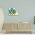 thumbnail image 2 of Stupell Industries Merry Beachy Christmas Holiday Palm Graphic Art Gray Framed Art Print Wall Art, Design by Paul Brent, 2 of 7