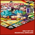 thumbnail image 4 of Winning Moves Dragon Ball Super Monopoly Board Game, Play with Characters Like Android 18, Jiren, Frieza and Goku Himself, Choose Your Universe Token in This 2 Plus Player Game for Ages 8 and up, 4 of 6